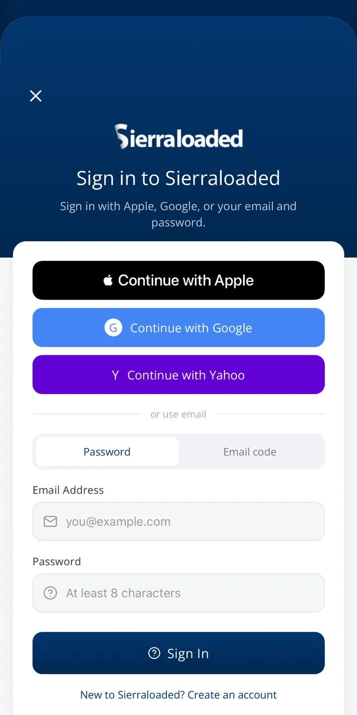 Sign in
